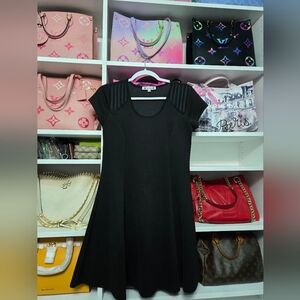 Elegant Black Mini Dress